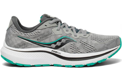 Saucony Women's Omni 20 Wide Sneaker Athletic Running Shoes Runners - Alloy Jade Payday Deals