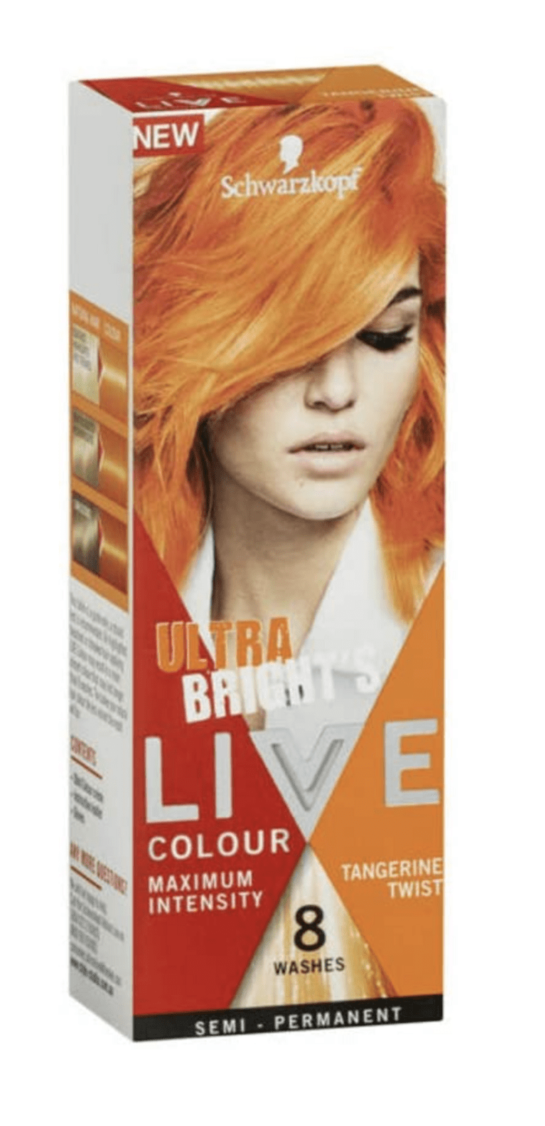 Schwarzkopf Live Colour Live Colour Ultra Brights Semi-Permanent Hair Colour - Tangerine Twist Payday Deals