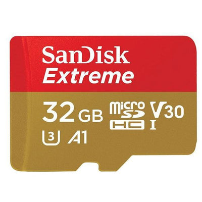 SDSQXAF-032G-GN6MA 32GB MICRO SDHC EXTREME A1 V30, UHS-I/ U3, 100MB/s