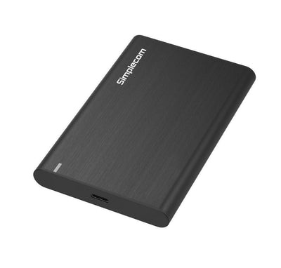 SE221 Aluminium 2.5'' SATA HDD/SSD to USB 3.1 Enclosure Black