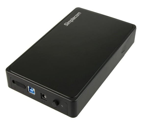 SE325 Tool Free 3.5" SATA HDD to USB 3.0 Hard Drive Enclosure Black