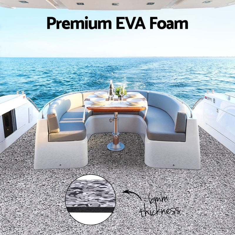 Seamanship EVA Foam Boat Flooring Marine Mat Decking Sheet 240x90x0.6cm Camo Payday Deals