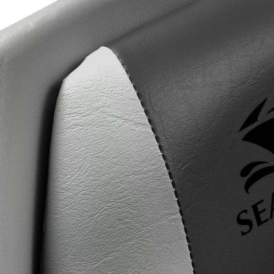  Seamanship Folding Swivel Boat Seat - Grey & Charcoal