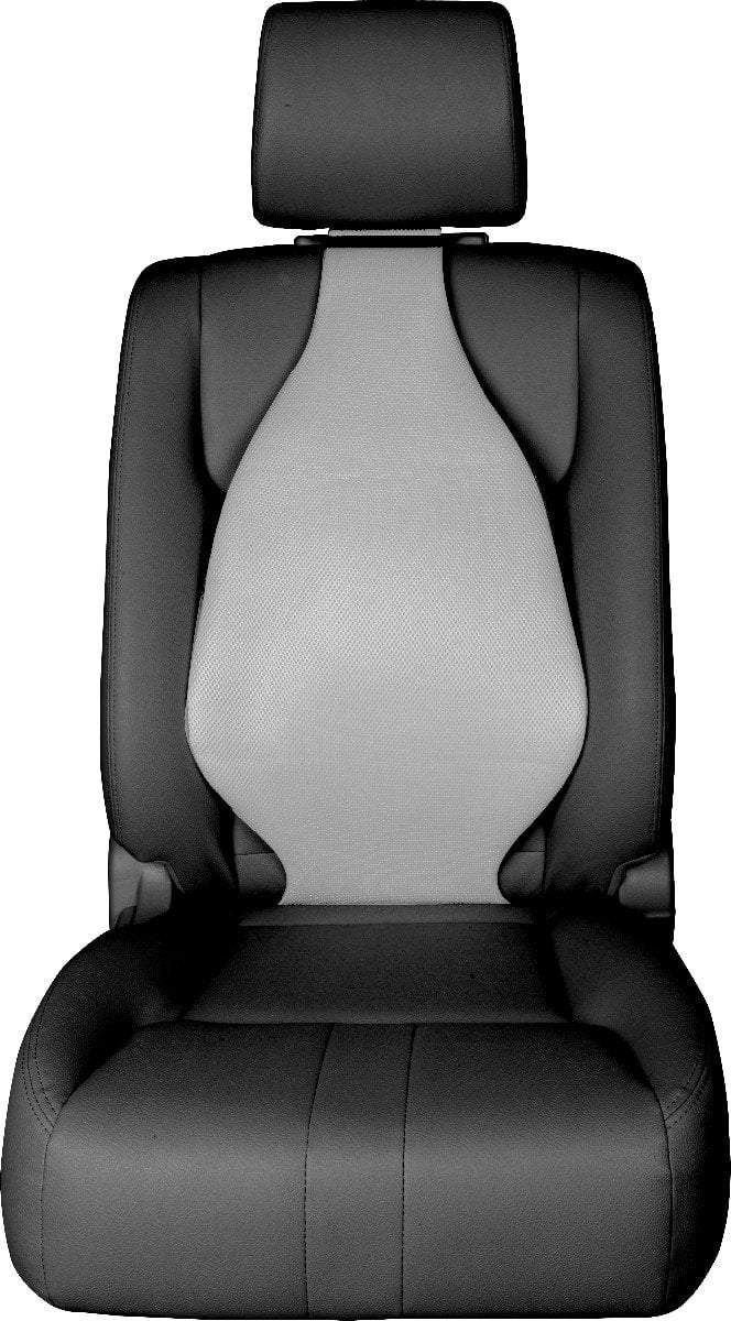 Seat Cover Cushion Back Lumbar Support THE AIR SEAT New GREY X 2