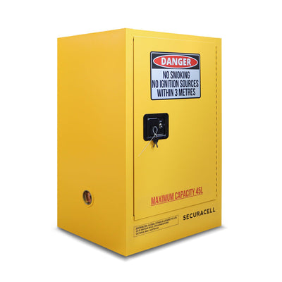 Securacell 45L Storage Cabinet for Class 3 Flammable Liquids, Class 9 Lithium Batteries