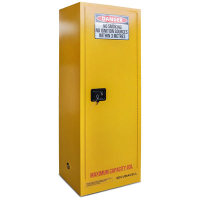 Securacell 83L Storage Cabinet for Class 3 Flammable Liquids, Class 9 Lithium Batteries