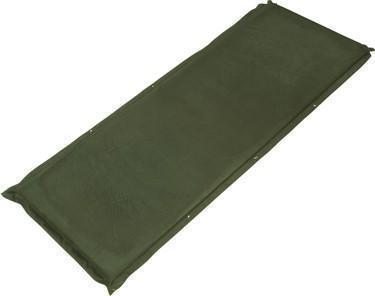 Trailblazer Self-Inflatable Suede Air Mattress Small - OLIVE GREEN