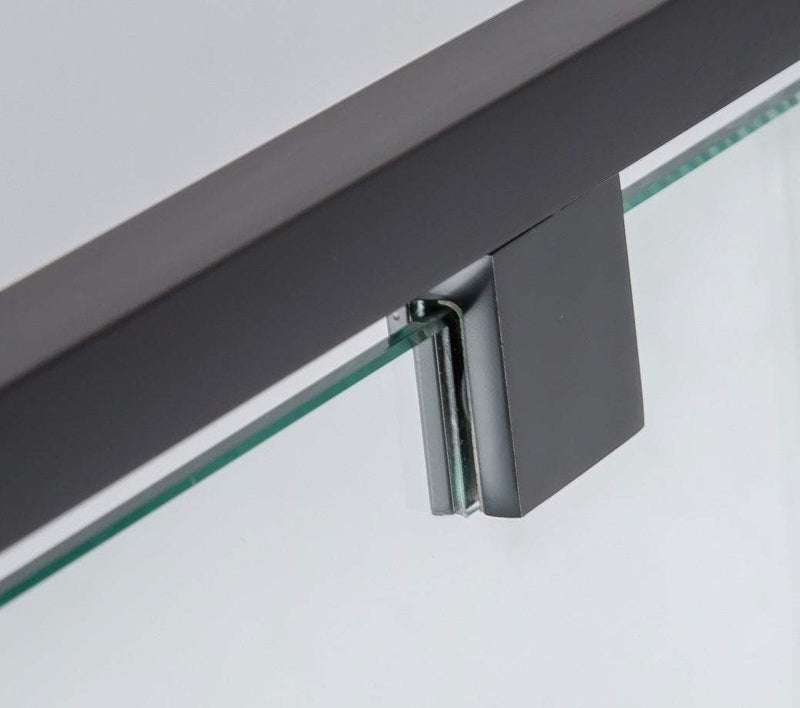Semi Frameless Shower Screen (74~82)x 195cm & (89~92)x 195cm Side AS/NZS Glass Payday Deals