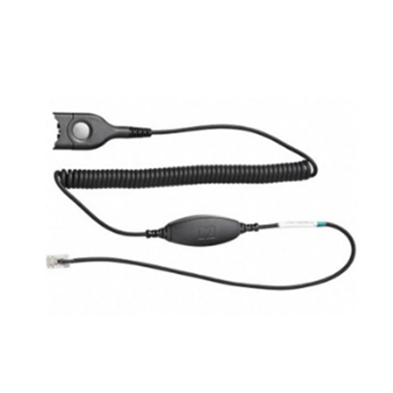 Sennheiser Bottom cable: Easy Disconnect to modular plug - coiled cable to be used with Avaya 1600/9600 series telephones Payday Deals