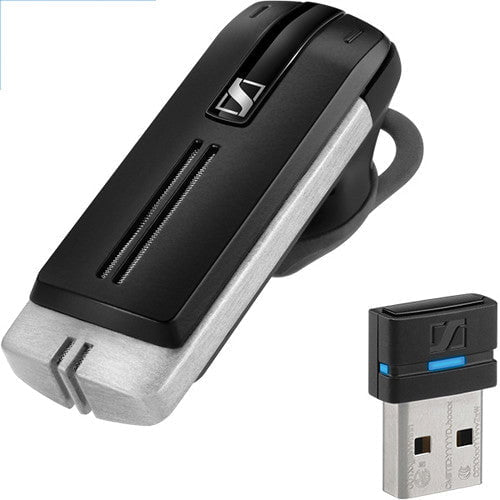 SENNHEISER Premium Bluetooth UC Headset for Mobile and Office applications on Lync. Includes BTD 800 dongle for joint pairing to mobile plus Lync 25 m Payday Deals