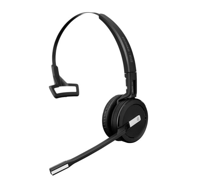 SENNHEISER | Sennheiser Impact SDW 5011, D1 USB dongle bundle with the SDW 10 HS Headset, Single-sided DECT Headset with Headband, Ear Hook and Neck Band Payday Deals