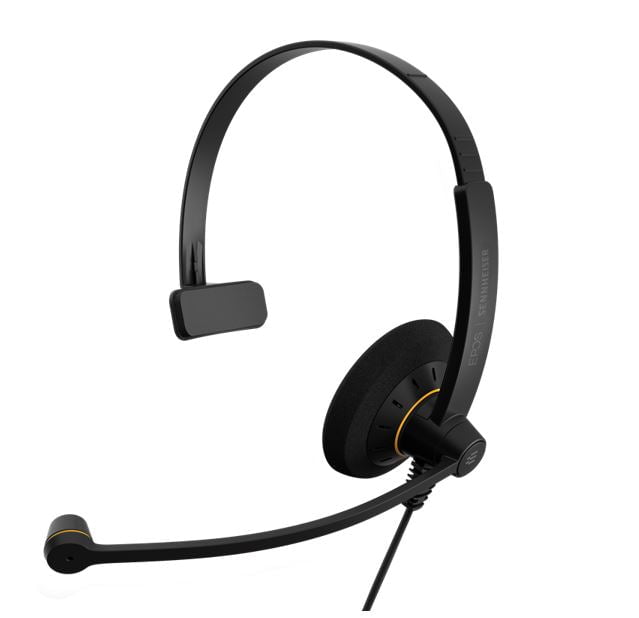 SENNHEISER | Sennheiser Monaural Wideband Office headset, integrated call control, USB connect, Activegard protection, large ear pad, noise cancel mic, Call Payday Deals