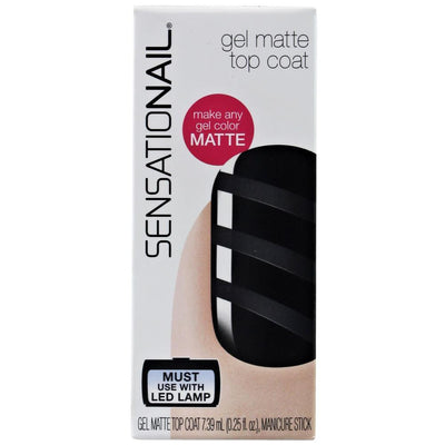 Sensationail Women's 7.39ml Gel Colot Matte Top Coat Polish Manicure Stick Payday Deals