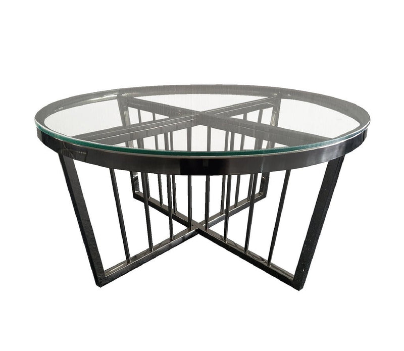 Serena Coffee Table - CLEARTOP - 95cm Black Payday Deals