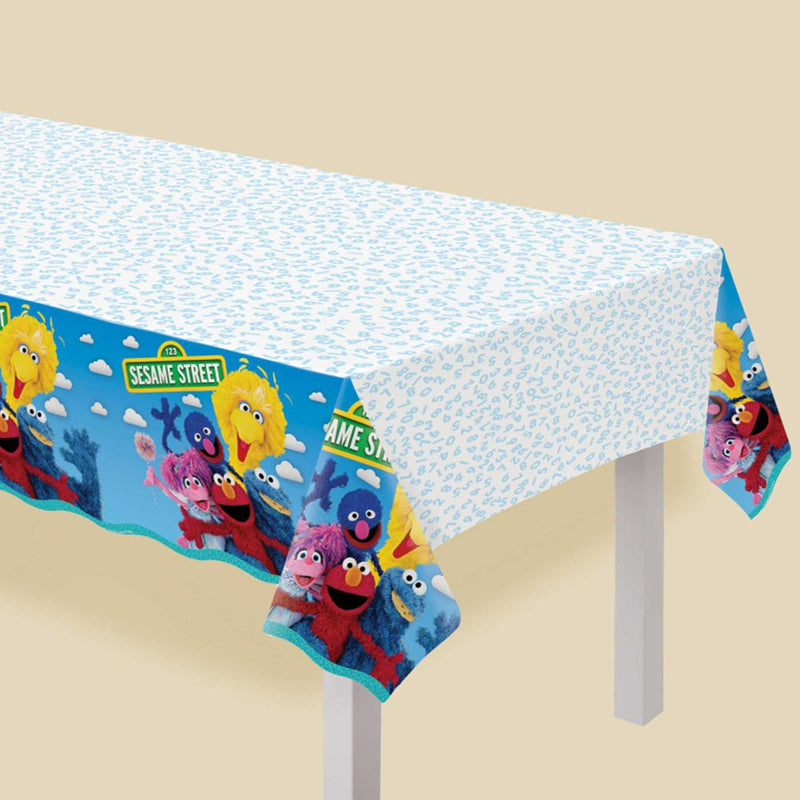 Sesame Street Plastic Tablecover Payday Deals