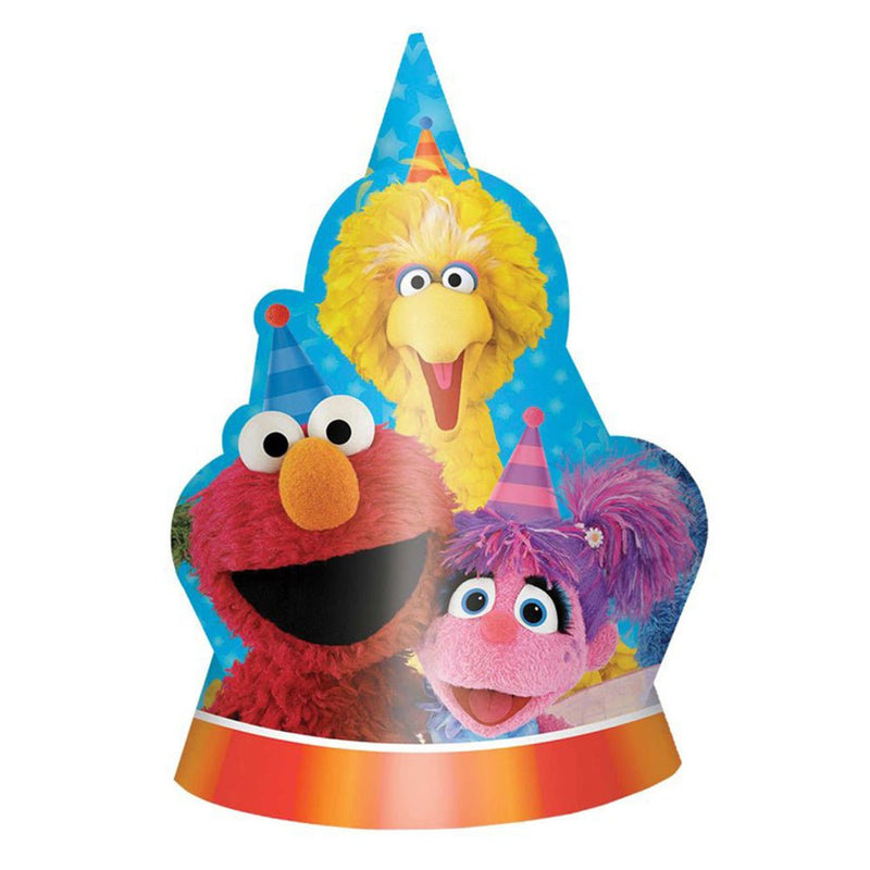 Sesame Street Shaped Cardboard Hats 8 Pack Payday Deals