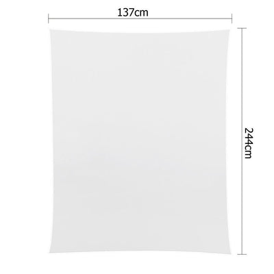 of 2 137 x 244 Table Cloths - White Payday Deals
