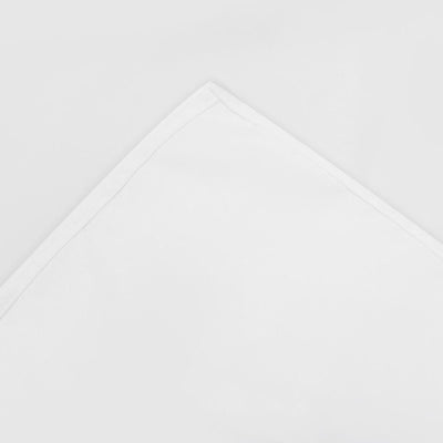 Set of 2 137 x 244 Table Cloths - White