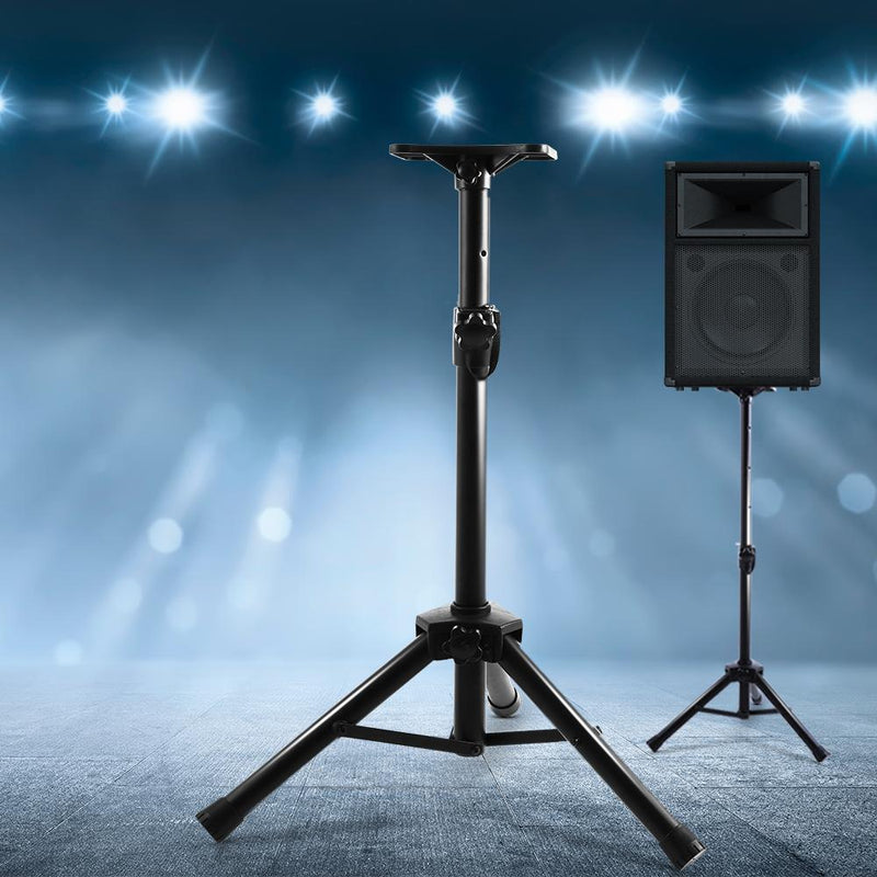Set of 2 Adjustable 120CM Speaker Stand - Black Payday Deals