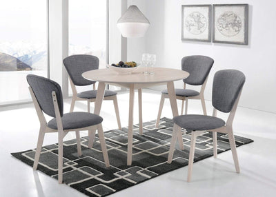 Set of 2 Dining Chair Solid hardwood White Wash Payday Deals