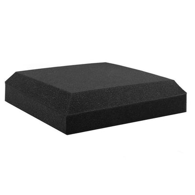 20pcs Studio Acoustic Foam Sound Absorption Proofing Panels 30x30cm Black Flat