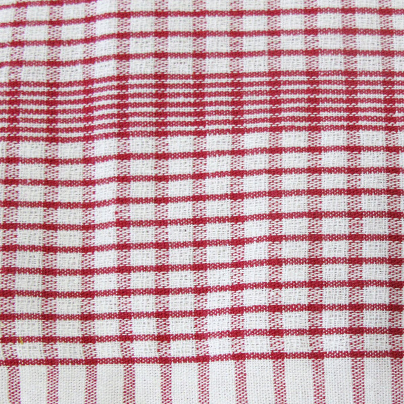 Set of 3 Jumbo Cotton Checkered Tea Towels 60 x 90 cm Green Payday Deals