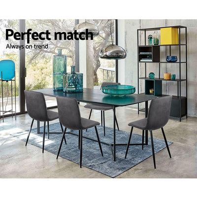 Set of 4 Artiss Modern Dining Chairs Payday Deals