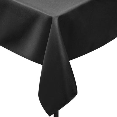 Set of 6 152 x 259 Table Cloths - Black