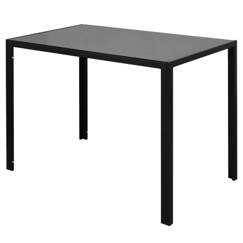 Seven Piece Dining Table Set Black Payday Deals