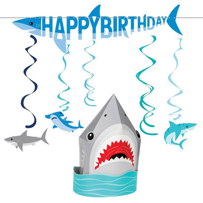 Shark Party Decorating Pack Payday Deals
