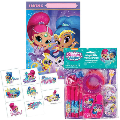 Shimmer and Shine 8 Guest Loot Bag Party Pack