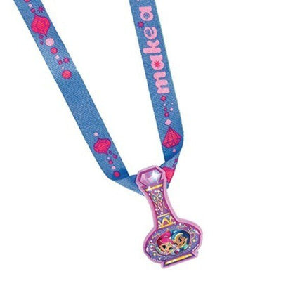 Shimmer and Shine Party Supplies - Charm Necklace Favours 12 Pack