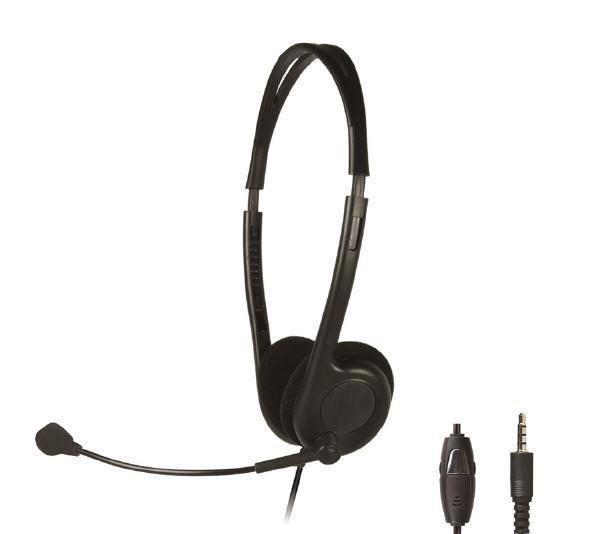 Shintaro Light Weight Headset with Boom Microphone Single Combo 3.5mm Jack Payday Deals