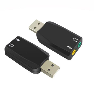 Shintaro USB Audio Adaptor with 3.5mm Headphone and Microphone Jack - Convert 3.5mm headset to USB headset
