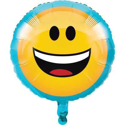Show Your Emojions Party Supplies Emoji Foil Balloon