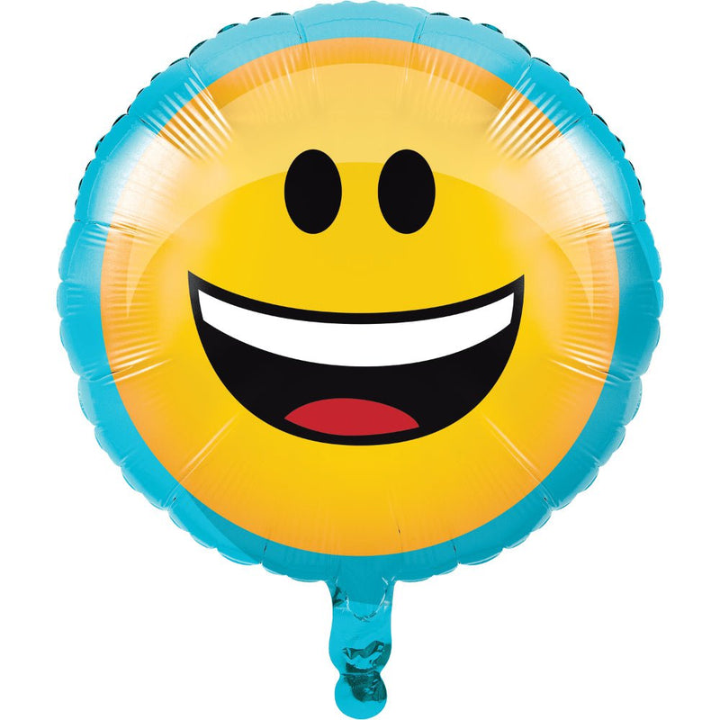 Show Your Emojions Party Supplies Emoji Foil Balloon Payday Deals