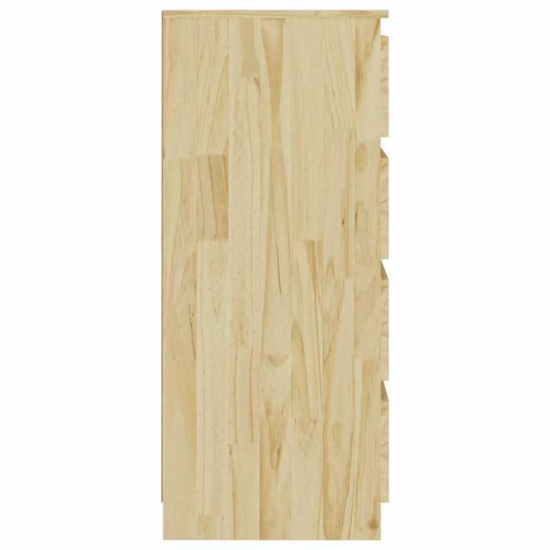 Side Cabinet 60x36x84 cm Solid Pinewood Payday Deals