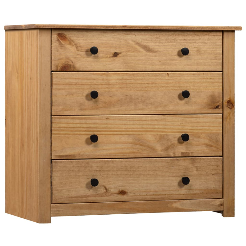 Side Cabinet 80x40x73 cm Pine Panama Range Payday Deals