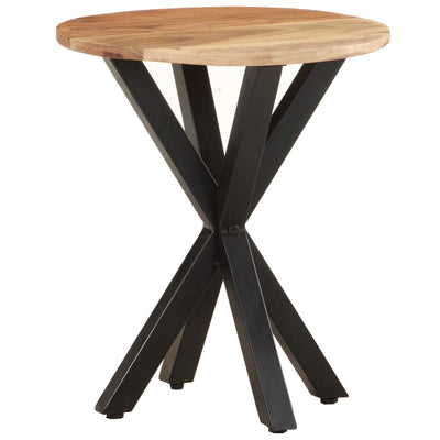 Side Table 48x48x56 cm Solid Acacia Wood Payday Deals