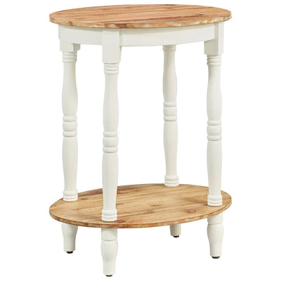 Side Table 50x40x66 cm Solid Acacia Wood Payday Deals