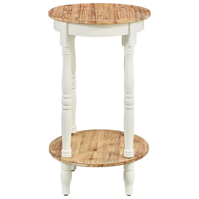 Side Table 50x40x66 cm Solid Acacia Wood Payday Deals