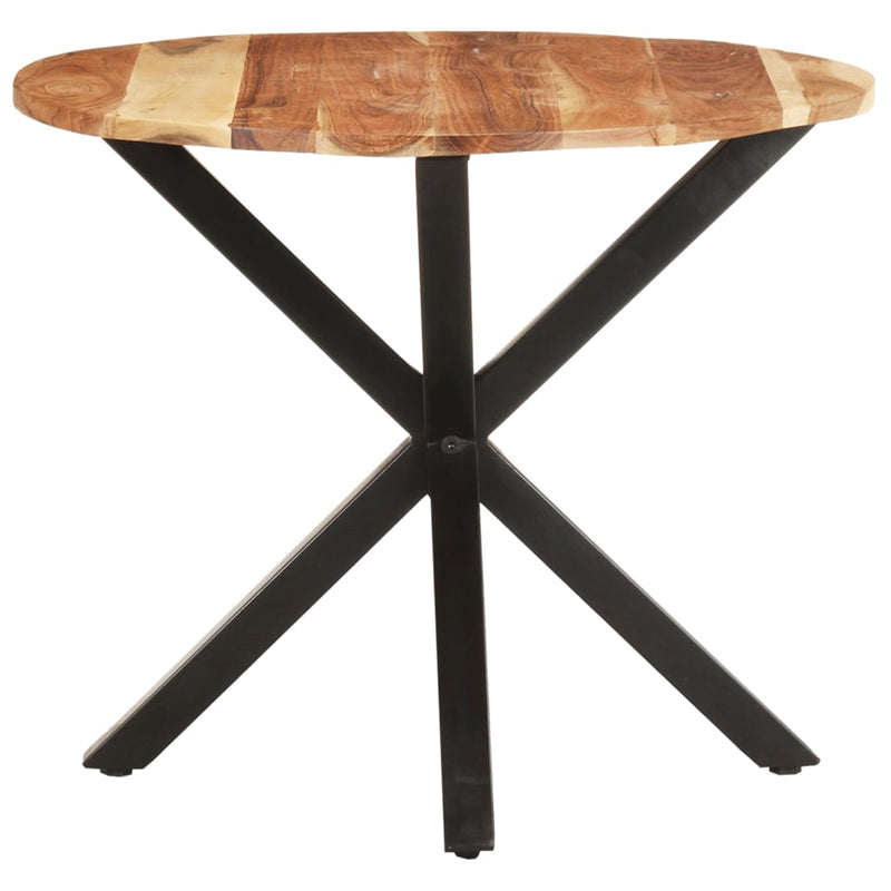 Side Table 68x68x56 cm Solid Acacia Wood Payday Deals