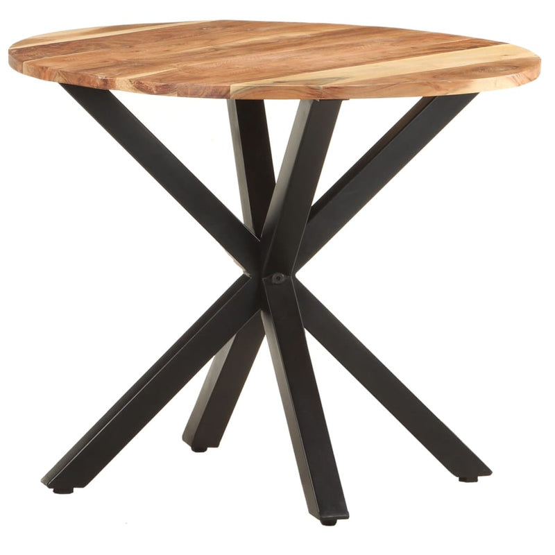 Side Table 68x68x56 cm Solid Acacia Wood Payday Deals