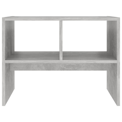 Side Table Concrete Grey 60x40x45 cm Chipboard Payday Deals