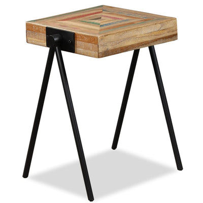Side Table Solid Reclaimed Teak Payday Deals