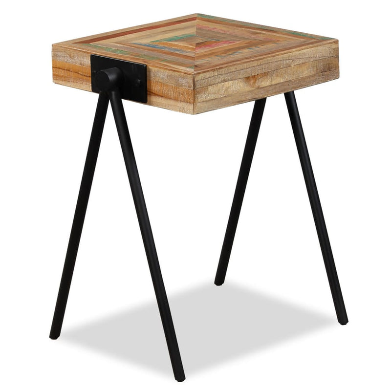 Side Table Solid Reclaimed Teak Payday Deals