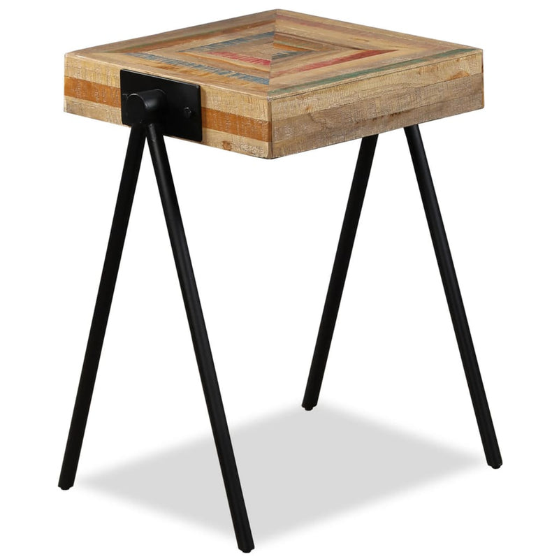 Side Table Solid Reclaimed Teak Payday Deals