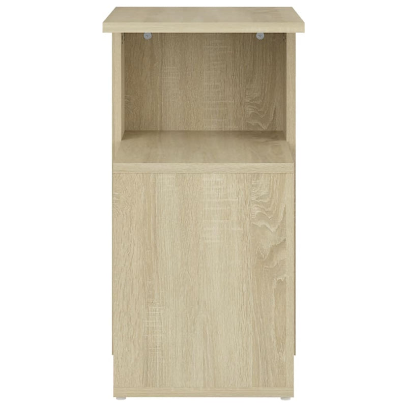 Side Table Sonoma Oak 36x30x56 cm Chipboard Payday Deals