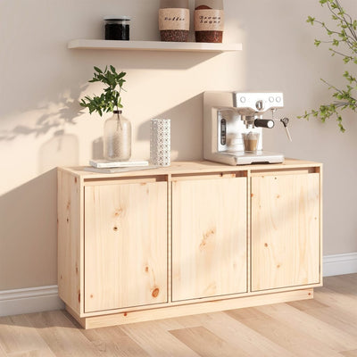 Sideboard 111x34x60 cm Solid Wood Pine Payday Deals