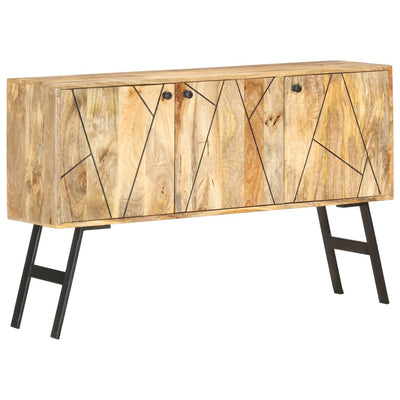 Sideboard 118x30x75 cm Solid Mango Wood Payday Deals